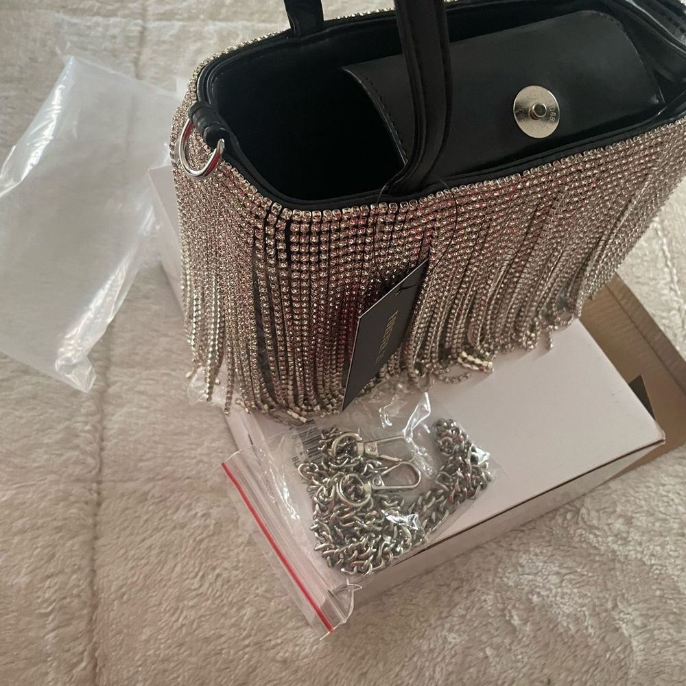 Forever 21 Fringe Rhinestone bag - Picture 7 of 8